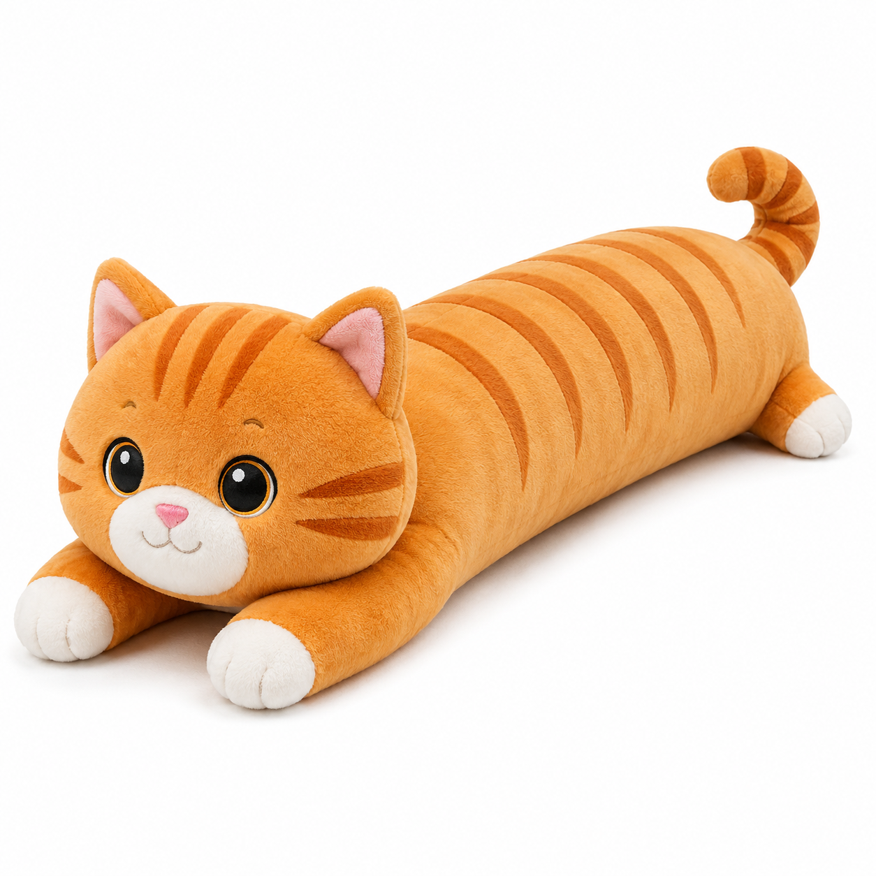 Orange Cat Plush Pillow