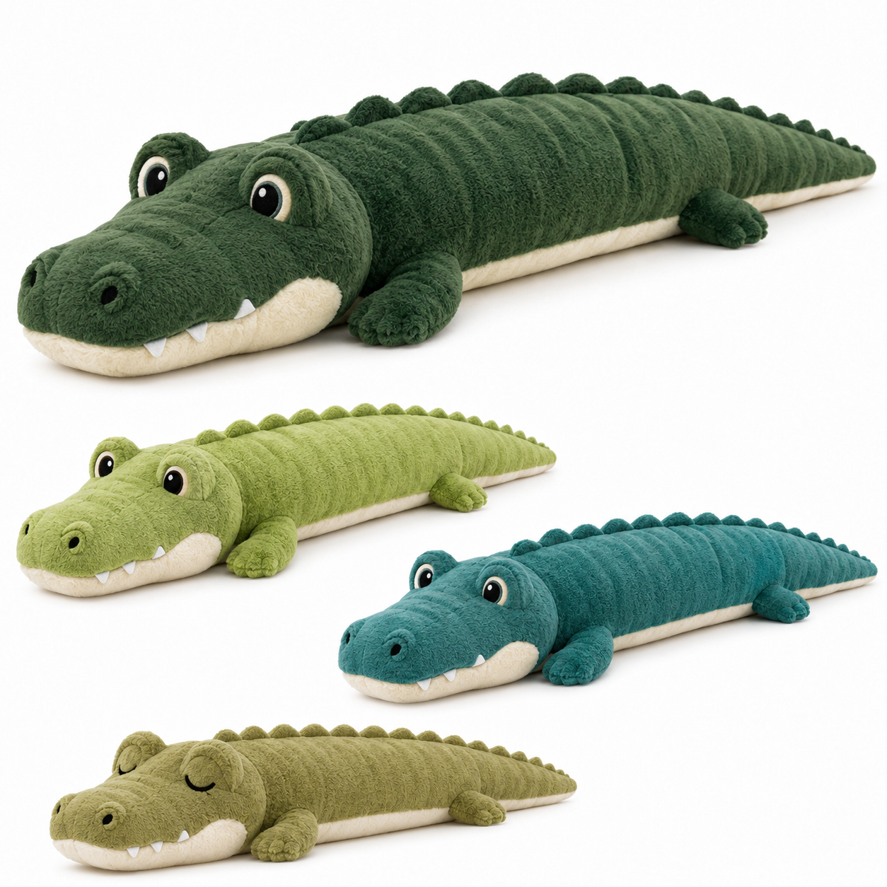Crocodile Plush Pillow