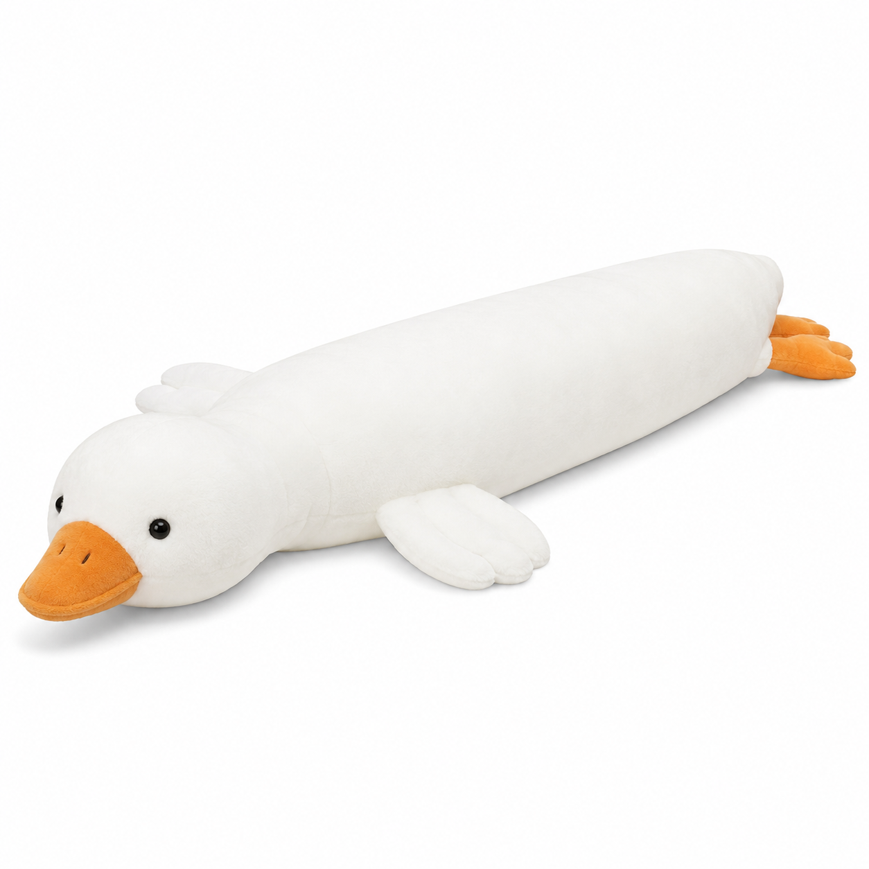 White Duck Plush Pillow